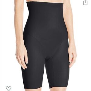 Back Magic Xtra Firm Control Shaper NO SLIP Long Leg Black Plus Size 2X